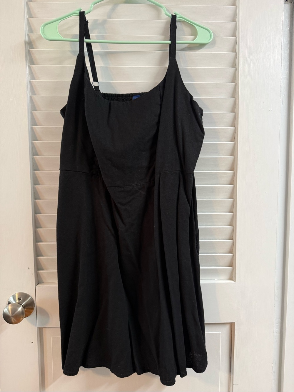 Old Navy Black Dress with Adjustable Straps